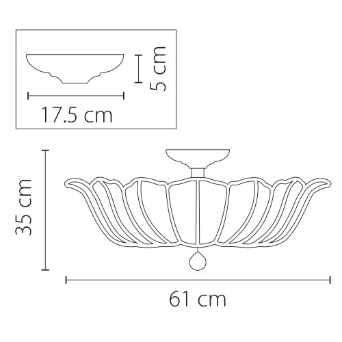 Люстра потолочная Riccio 705134