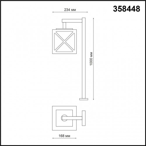 Ландшафтный светильник NovoTech DANTELA 358448