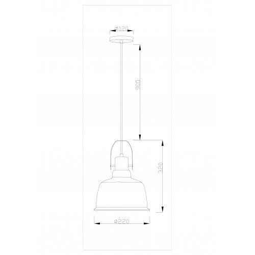 Светильник подвесной Moderli Felex V1441-1P