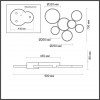 Люстра потолочная Lumion 5256/99CL