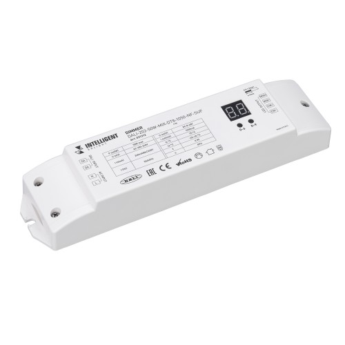 Диммер ARLIGHT DALI-202-50W-MIX-DT8-1050-NF-SUF (230V, 1000mА) 031312