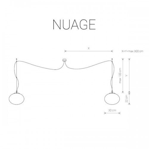 Светильник подвесной NUAGE 9272