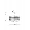Подвесной светильник Maytoni Suite MOD122PL-06BS