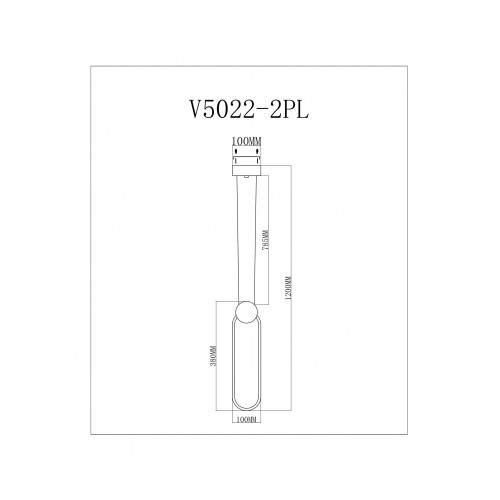 Светильник Moderli Store V5022-2PL