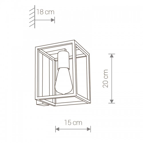 Бра Nowodvorski CRATE 9046