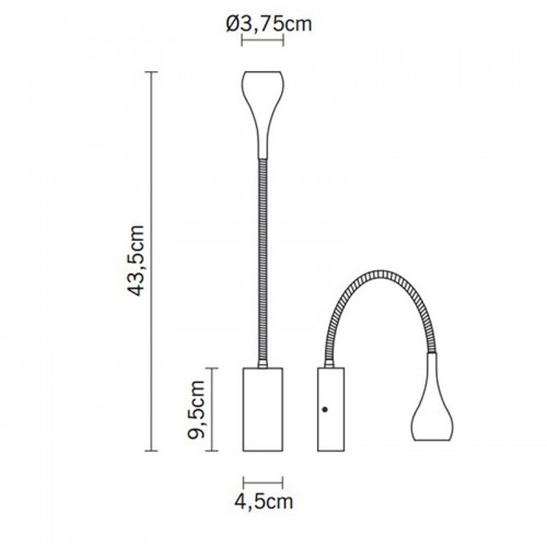 Бра Fabbian Bijou D75D0102