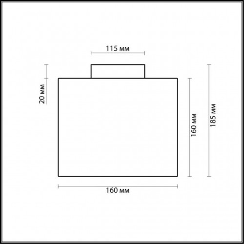 Настенный светильник Odeon Light cross 2407/1C