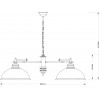 Люстра Kutek LIDO LID-ZW-2(P)GR